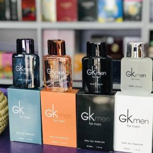 Gk men Perfume, 50ml, White | Black | Brown | Forest Green