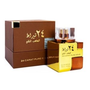 Lattafa 24 Carat Pure Gold Arabic Perfume - 100ml