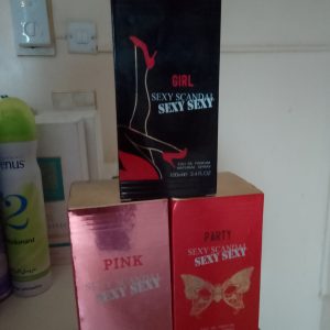 Sexy Scandal Perfume, 100ml, Edp, Sexy Sexy Party, Sexy Sexy Pink, Sexy Sexy Girl