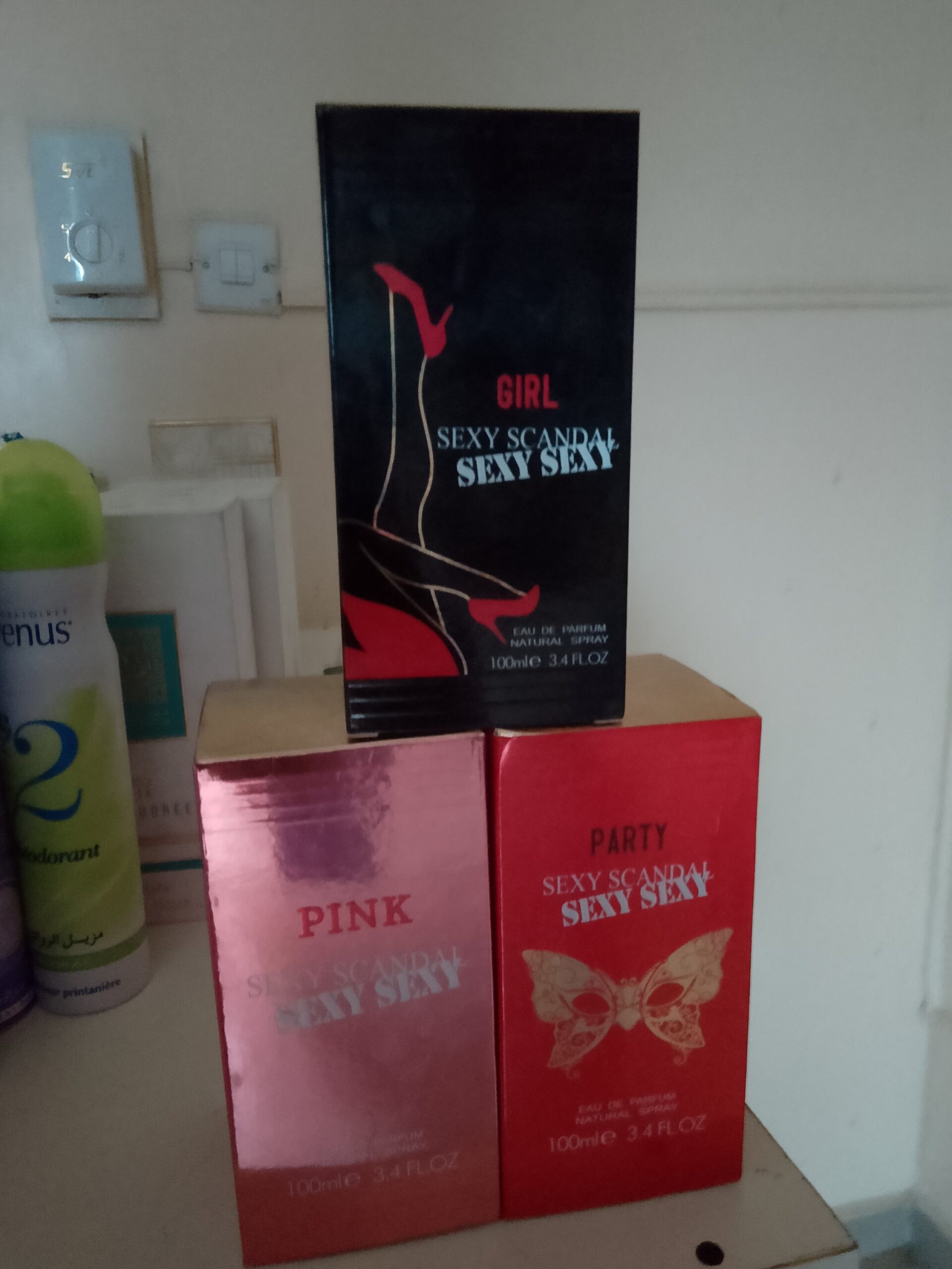 Sexy Scandal Perfume, 100ml, Edp, Sexy Sexy Party, Sexy Sexy Pink, Sexy Sexy Girl