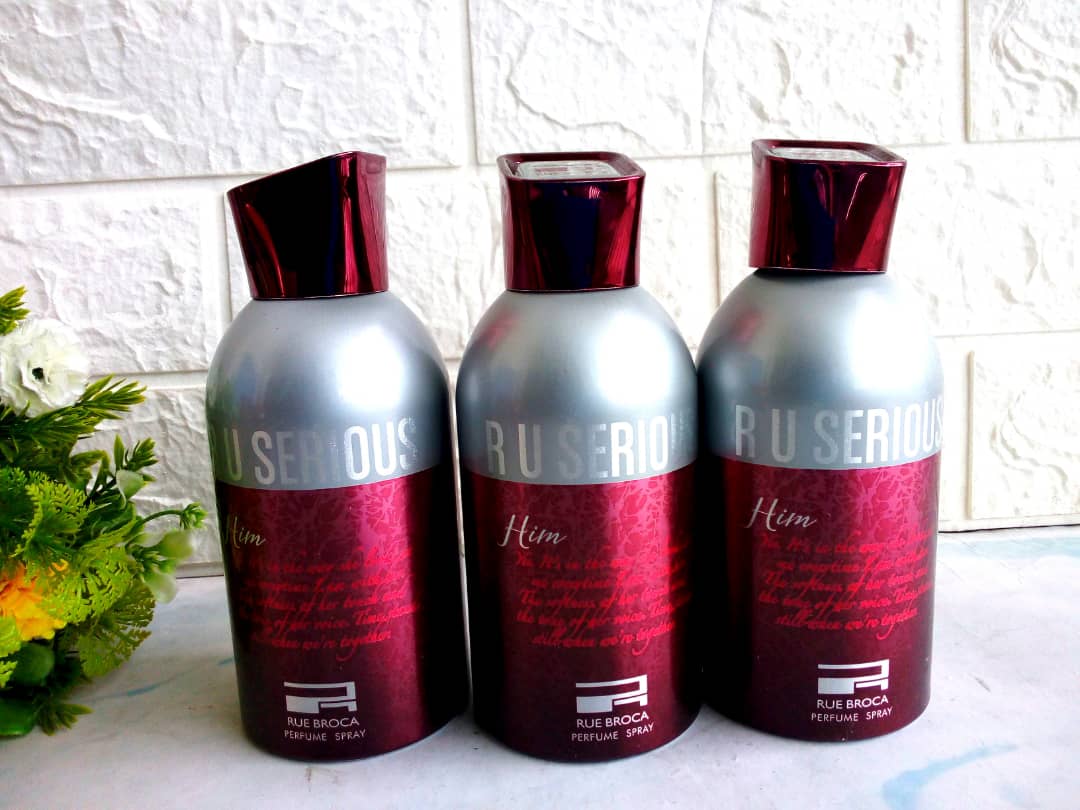 Afnan Rue Broca Body Sprays, R u serious, Oh Tiara Ruby, En Route, Touche, Pride Pour Femme, Pride pour homme, Theoreme, R u Serious Pour Homme - Image 3
