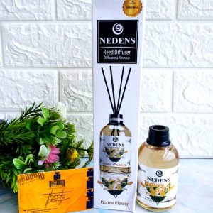 Nedens Reed Diffuser, 110ml, Vanilla, Ocean, Creation, Honey Flower, Strawberry, Bouquet, Gum, Angel, Pineapple, Lemon mint