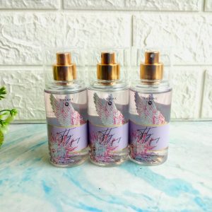V.V. Love Body Mist, 90ml, Fly fairy, Scent for Candy, Charming Vanilla, Blooming Rose