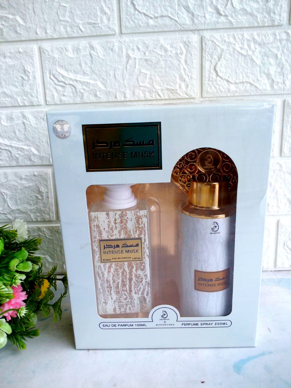 Arabiyat Intense Musk EDP 100ml + Perfume spray 200ml