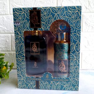 Arabiyat Gift | Elham | Mutayyem | Intense Oud | Set Edp100Ml + Perfume Spray 200Ml