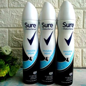 Sure Motion sense (Invisible Aqua) body spray