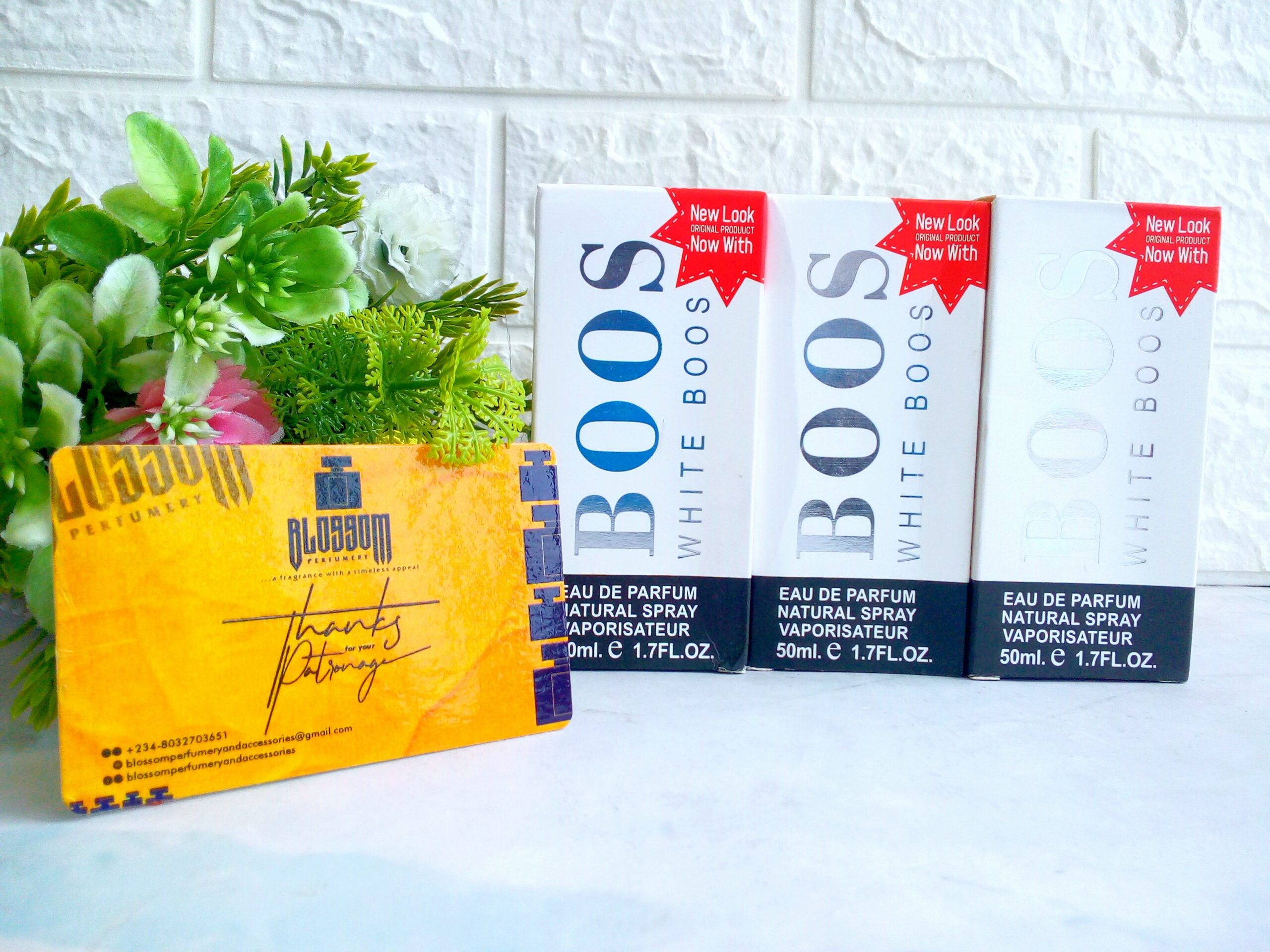 White boos | Blue Boos | Pure Boos, Perfume 50ml - Image 2