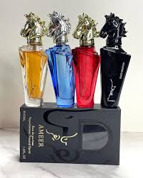 Ameer Mini Perfumes, 30ml, Black | Blue | Red | Ameer